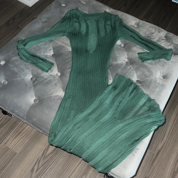 Maxi sweater dress - Picture 3 of 4